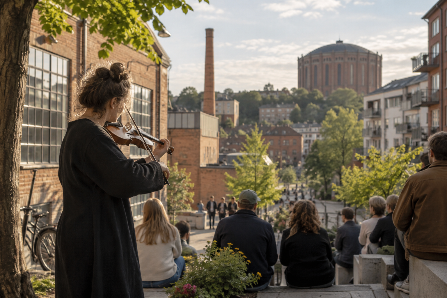 Musik i Hägersten: gånglåtar och besök av Sara Parkman
